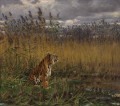 G za Vastagh Un tigre dans un paysage